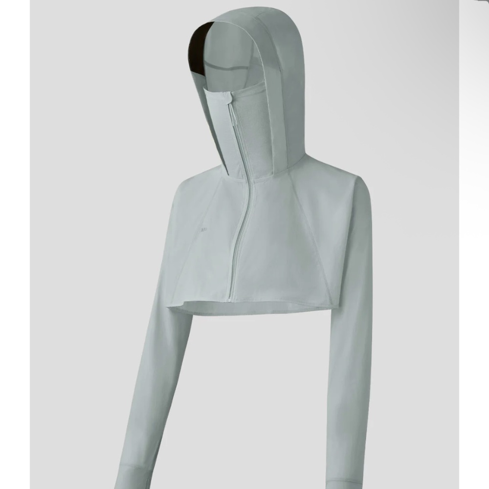 NWT Beneunder Airyace Ultralight Sun Protection Shrug UPF50+ Stormy Gray F